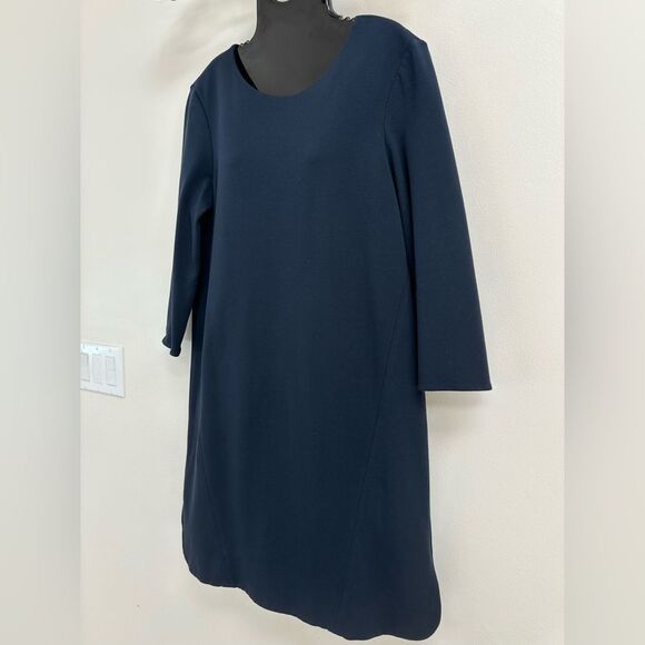 TIBI Elegant Navy Blue Women's Dress L - Picture 1 of 8